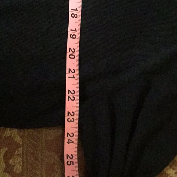 Club Room Mens V-Neck Sweater merino wool blend Navy Blue  XL - Picture 8 of 8